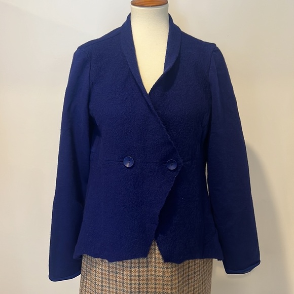Linea Domani limited, edition, wool light weight spring blazer amazing colour - Picture 4 of 13